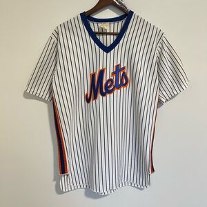 Vintage Striped Mets CCM Jersey